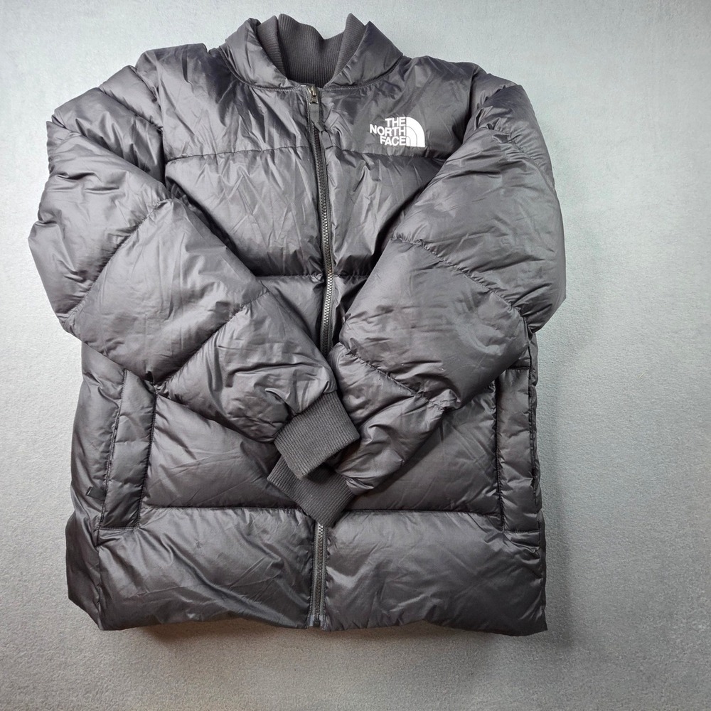 The North Face Mens 700 Fill Down Puffer Jacket Black Bomber L NF0A33RG